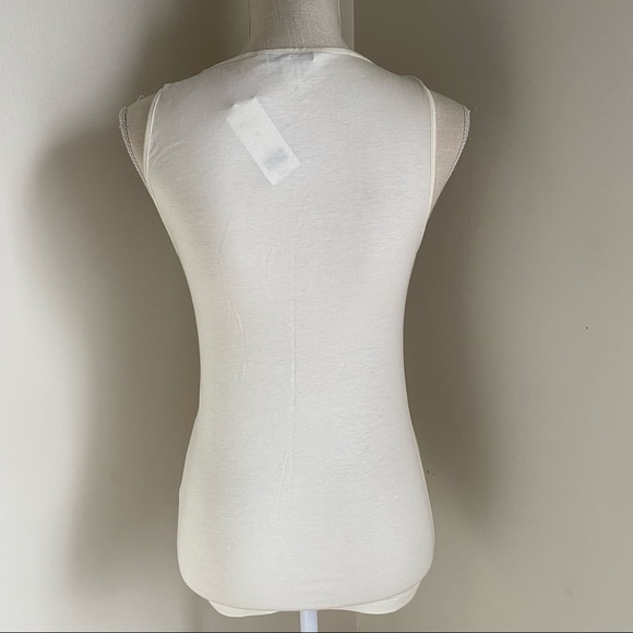 NWT BR Tank with Silk Trim at Neckline - Picture 6 of 14